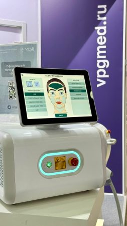 Аппарат лазерного неабляционного омоложения UNA Dual на стенде VPG LaserONE на выставке ИнтерШАРМ-2025 Аппарат лазерного неабляционного омоложения UNA Dual на стенде VPG LaserONE на выставке ИнтерШАРМ-2025