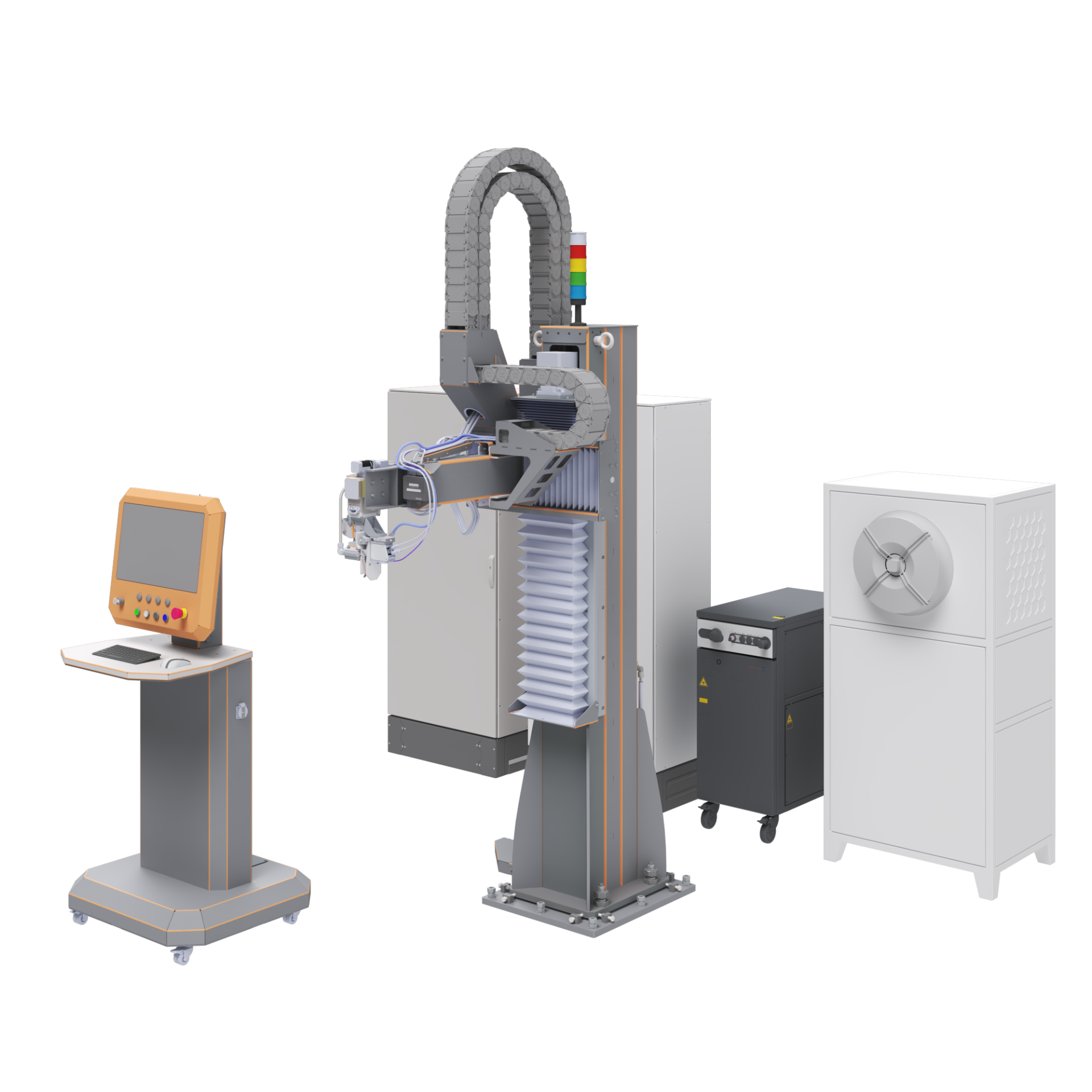 Станок лазерной сварки тонкостенных труб и профилей FL-TPS от VPG LaserONE