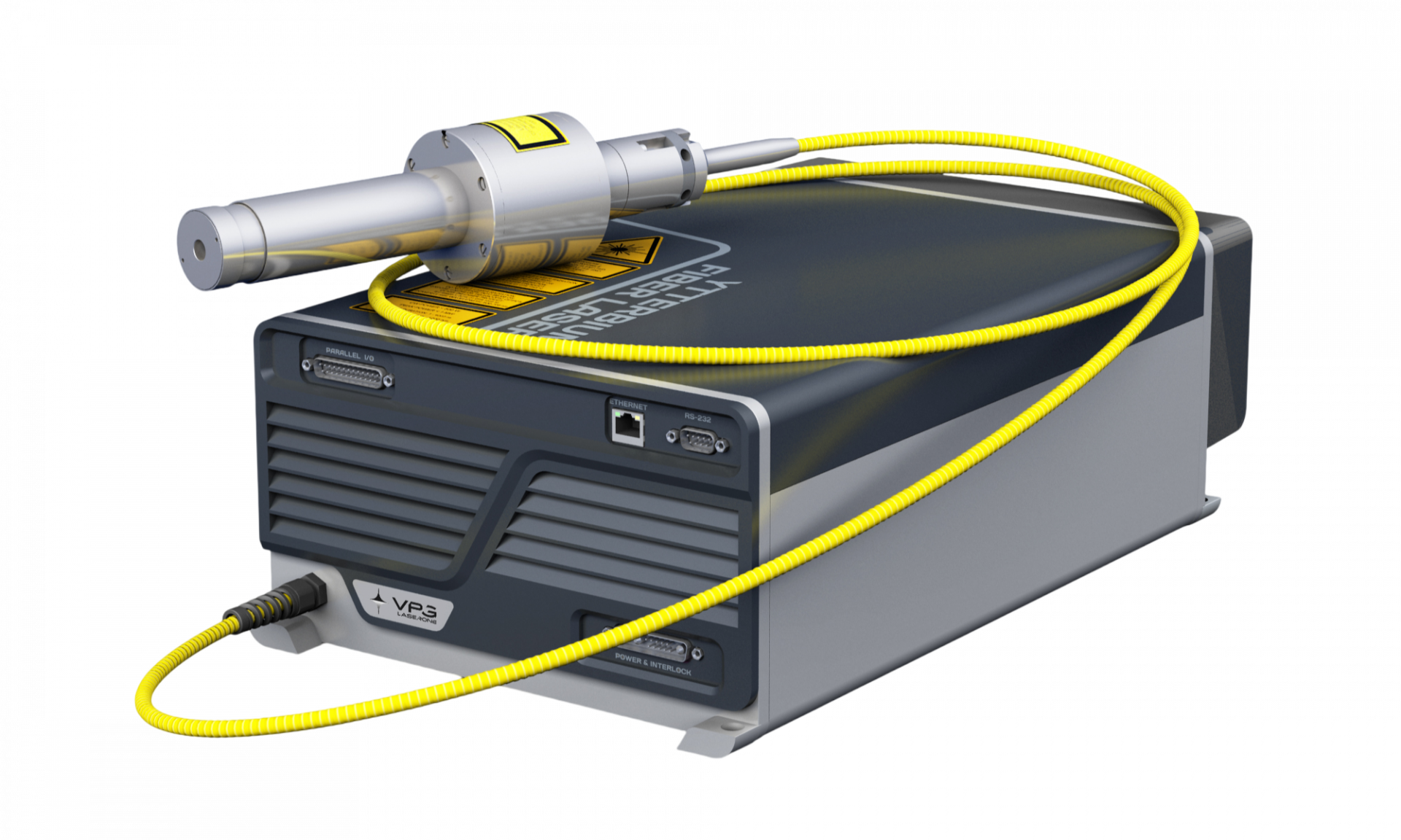 Импульсный наносекундный лазерный источник серии ИЛМИ мощностью 200/300 Вт на иттербиевом волокне